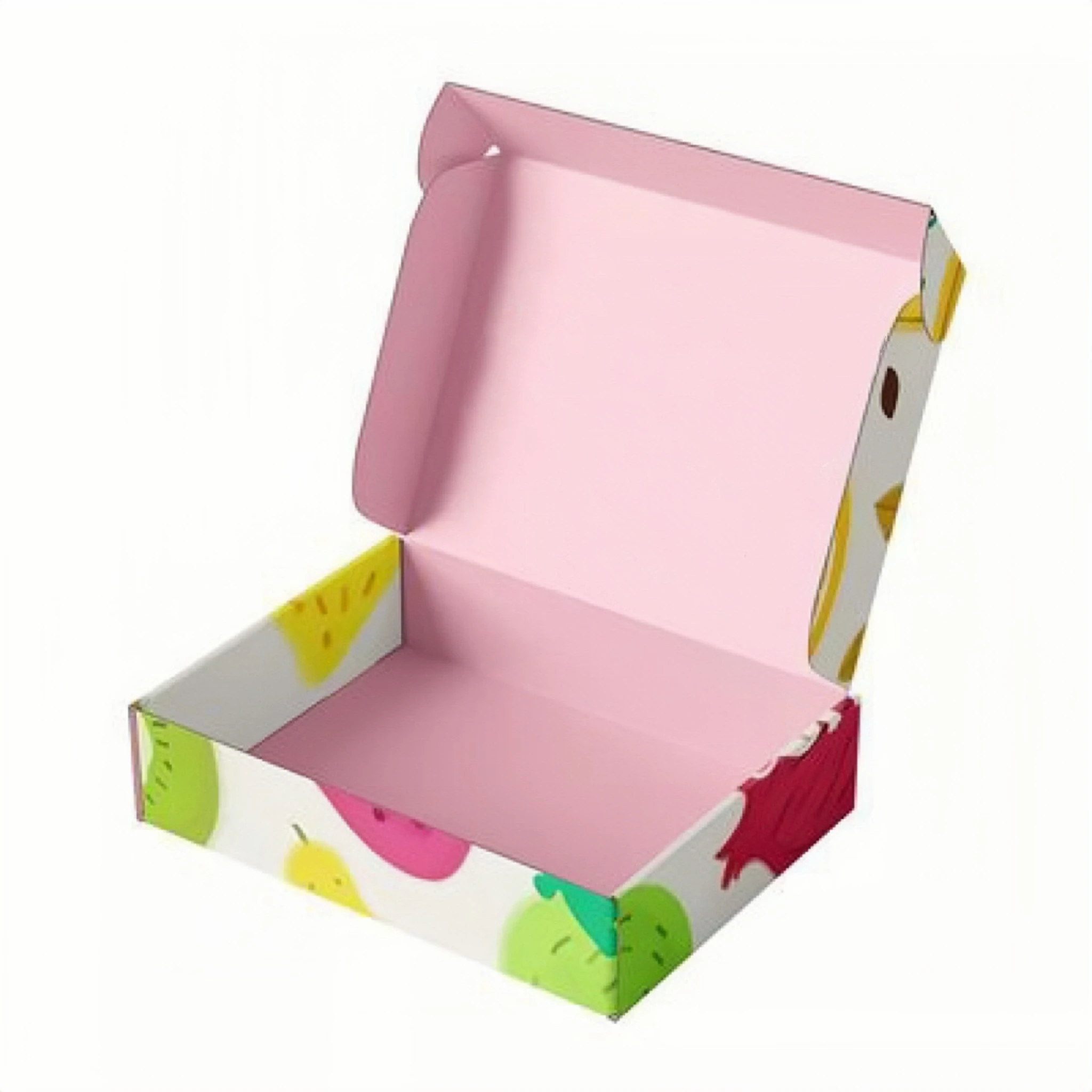 Manufacturer Custom Christmas Printed Color Cardboard Postal Box Paper Packaging Corrugated Mailer Shipping Box for Garment