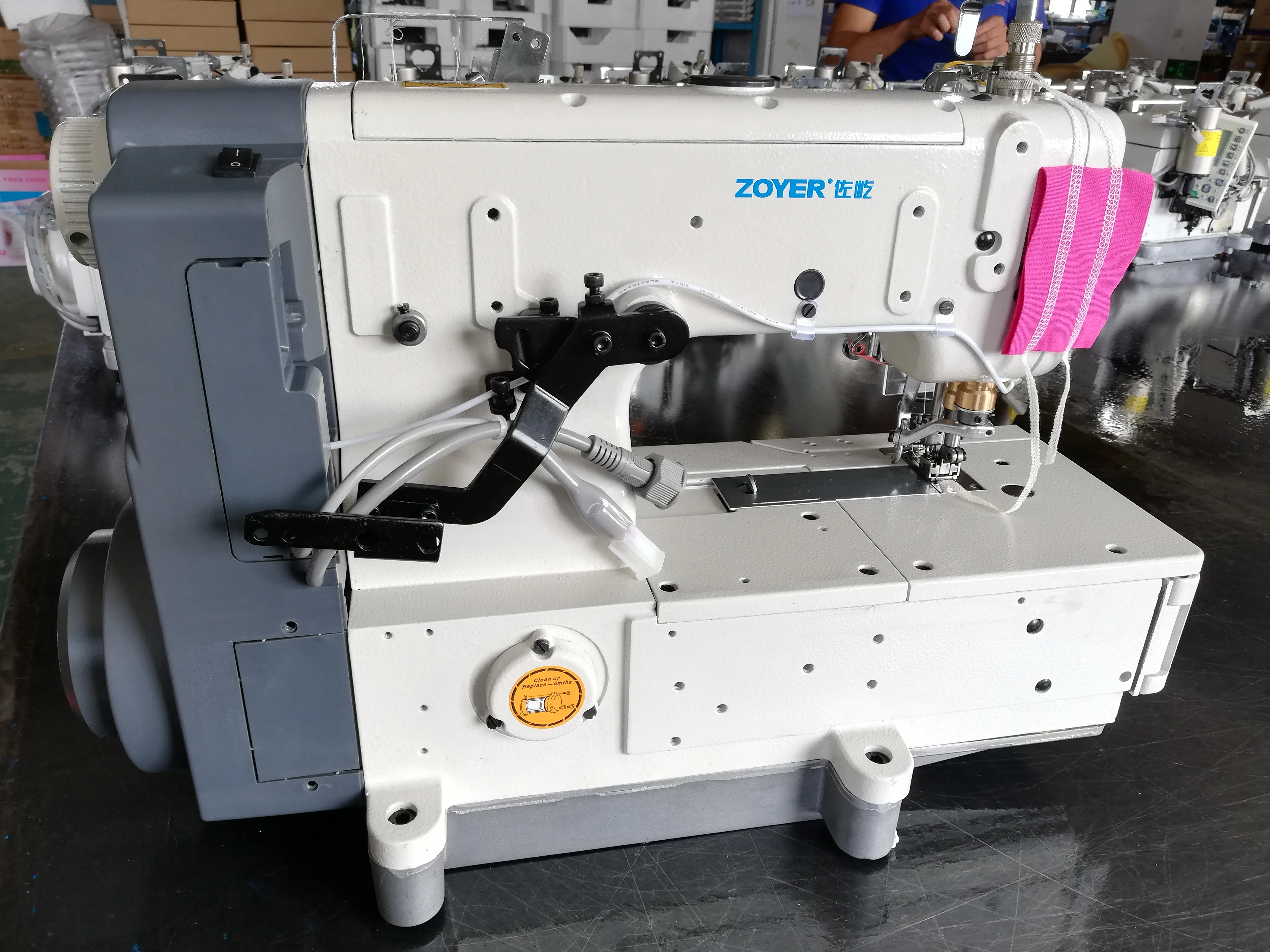 ZY500N-01CBD New Face Interlock Integrated Sewing Machine Gucci