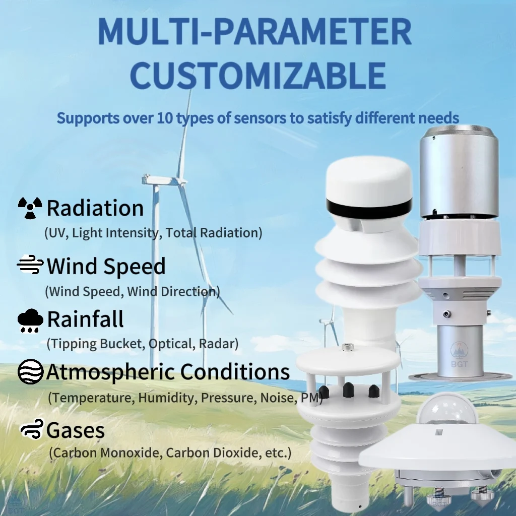 Photovoltaics Plants Double Glasses PV Monitoring Detector Total Solar Irradiance Sensor