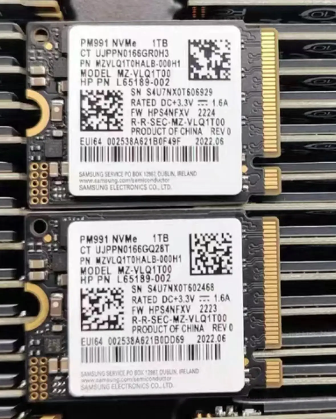 Samsung PM991 MZ-VLQ1T00 1TB NVME SSD - High Performance