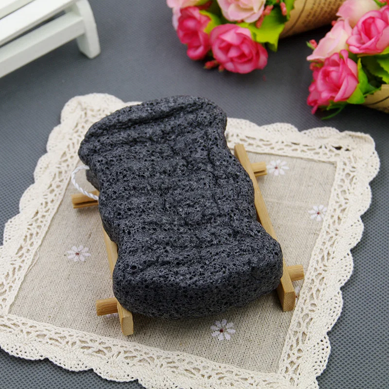 Мягкий отшелушивающий губчатый скребок для тела Konjac мягкий биоразлагаемый ванны душа лица частная этикетка все натуральные взрослые