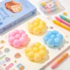 Mini bollos al vapor creativos de cuatro colores