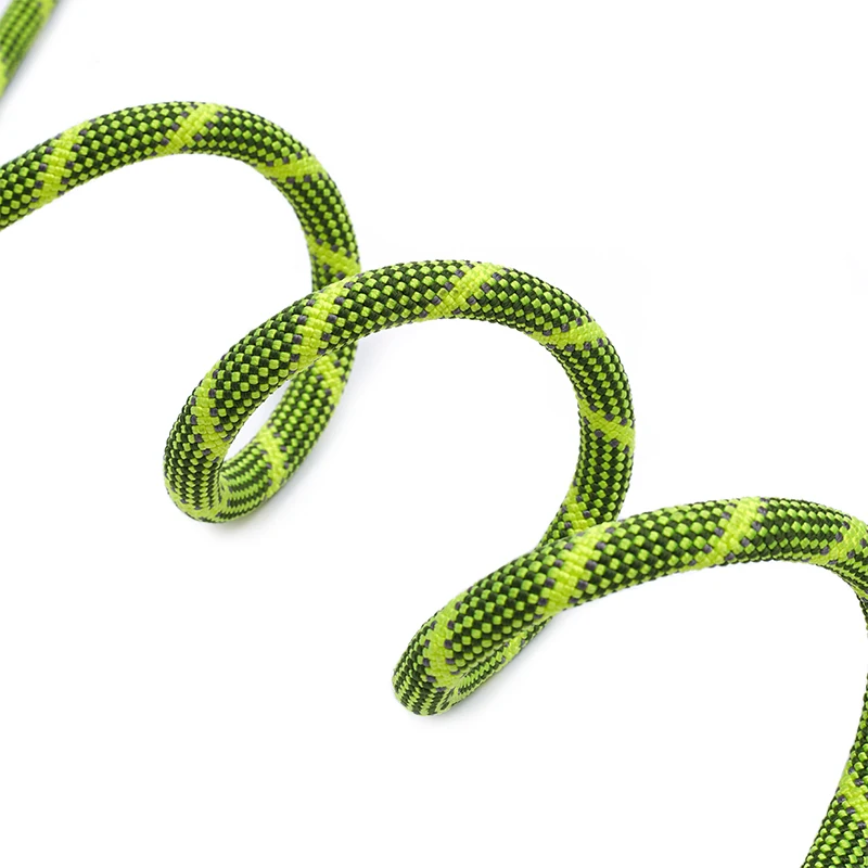 9.5mm OEM High Strength Lightweight Colorful Climbing Rope Dynamic ...