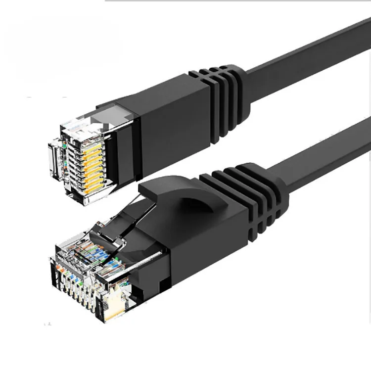 Fast Supply Flat Stp Ftp Shielded Patch Cord Speed Ethernet Cable Booster Cat7 Slim Ethernet Cable 1.5 Meters