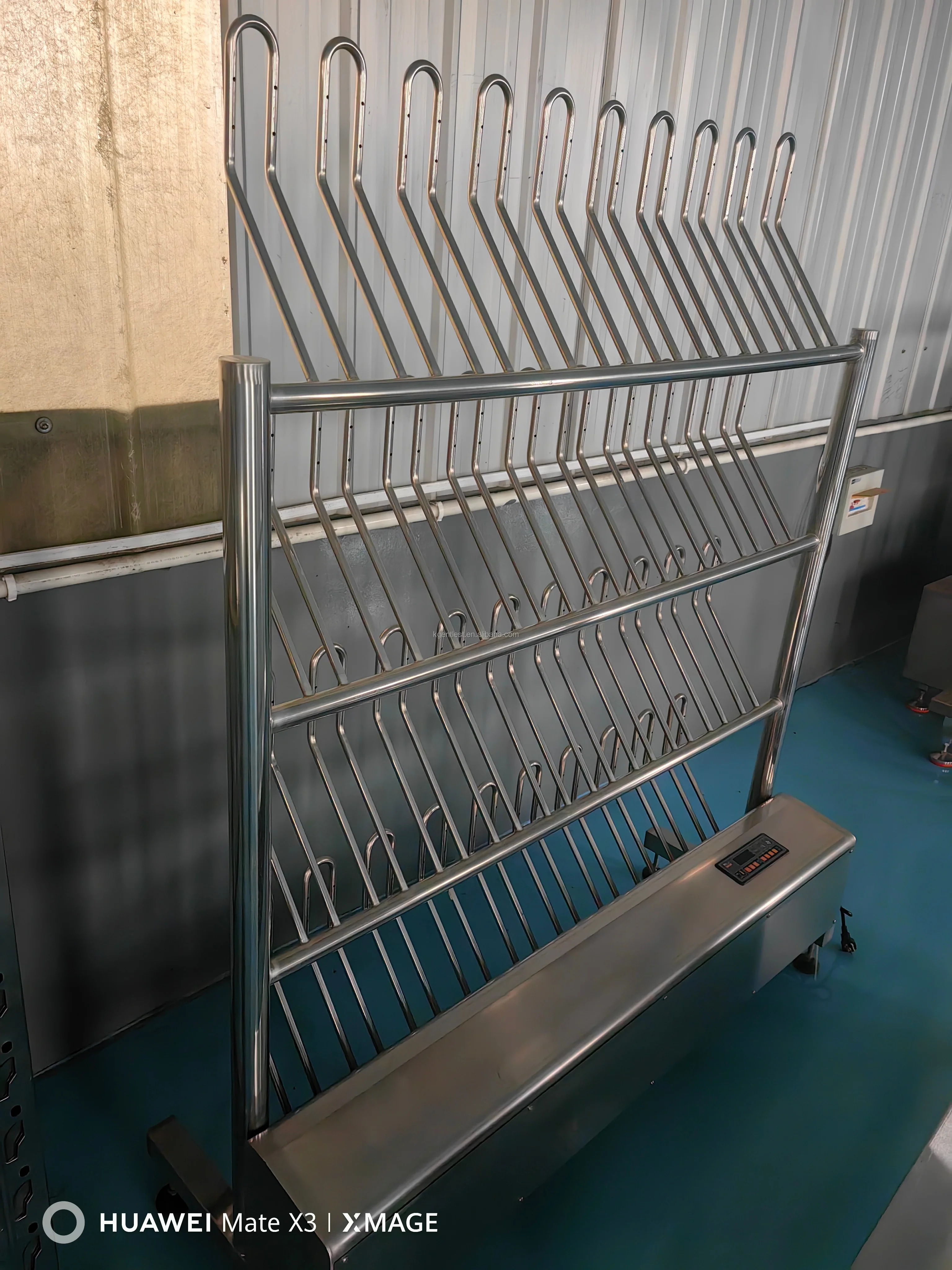 Space-Saving Electric Stainless Steel Shoe Rack for Boot Drying and ...