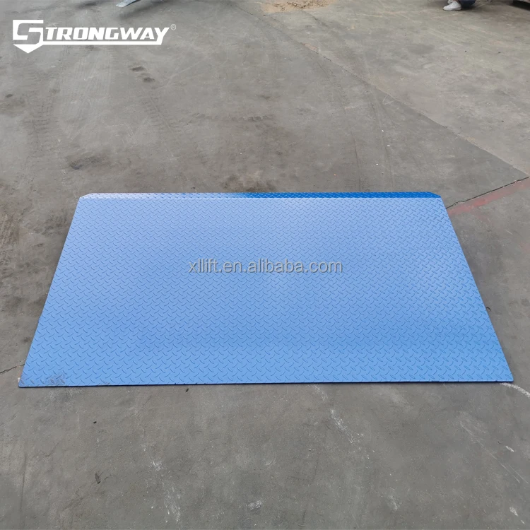 
6000 кг грузоподъемность контейнерная рампа для вилочного погрузчика 