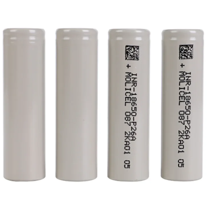 Original 18650 Lithium Ion Battery INR-18650-P26A 3.7V 2600mAh for