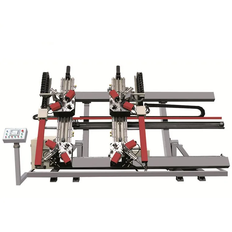 High Quality Aluminum Window Door Assembly Four Head Corner Crimping Machine