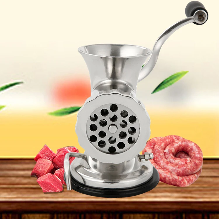 Small Manual Sausage Enema Mincer Meat Grinder Keema Meat and Bone Grinder Manual Meat Grinder
