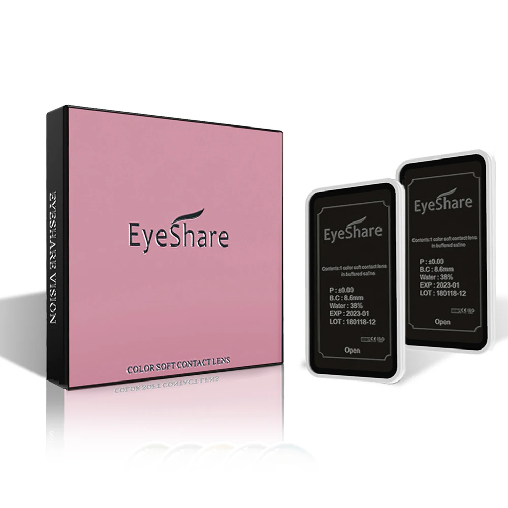 Contacts Package Custom Contact Lenses Packaging - Eye-Catching & Eco-friendly