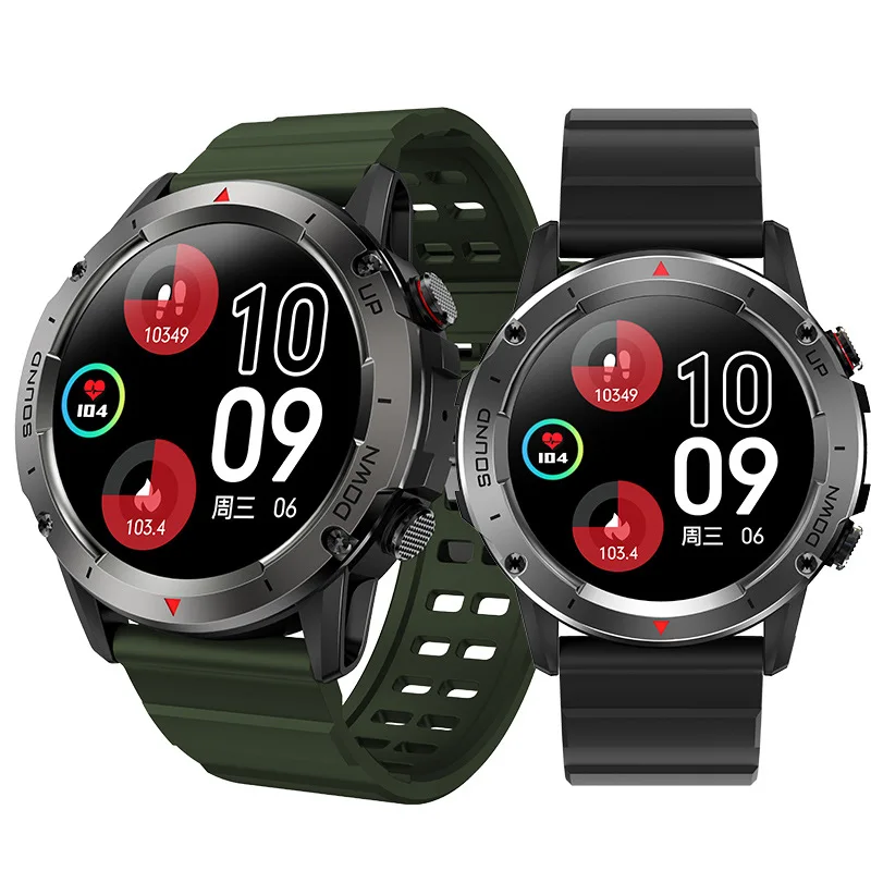 NX9 Smart Watch for  Calling 24h Sports IP68 Waterproof Blood Pressure Heartbeat Monitor 400mAh Battery Quartz