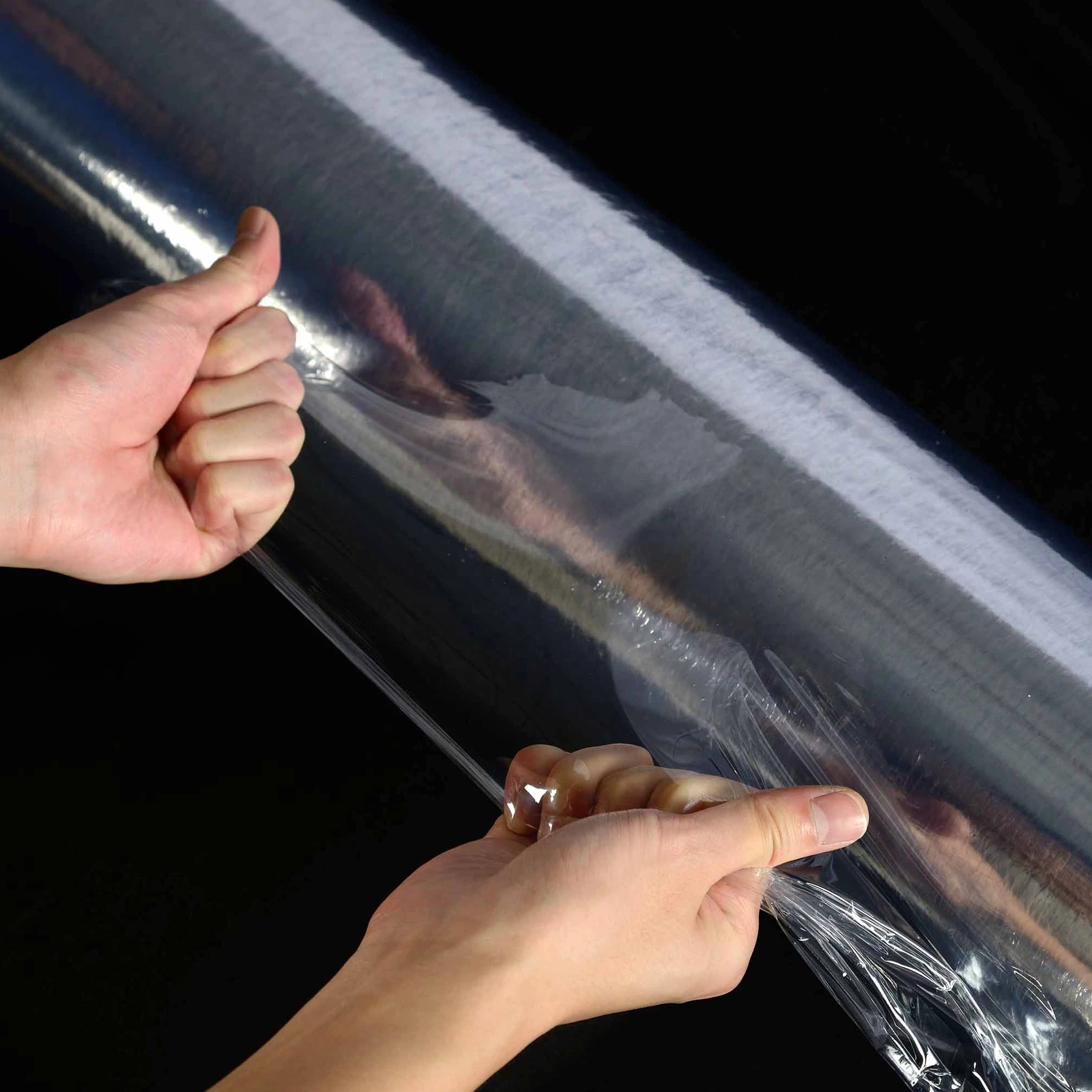 Factory Plastic Roll Middle Powder Normal clear Pvc Wrap Film for Packing Bag Book Cover