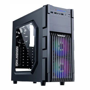 Gamemax Computer Gaming Case With Frgb Fans,Atx Power Supply Bottom ...