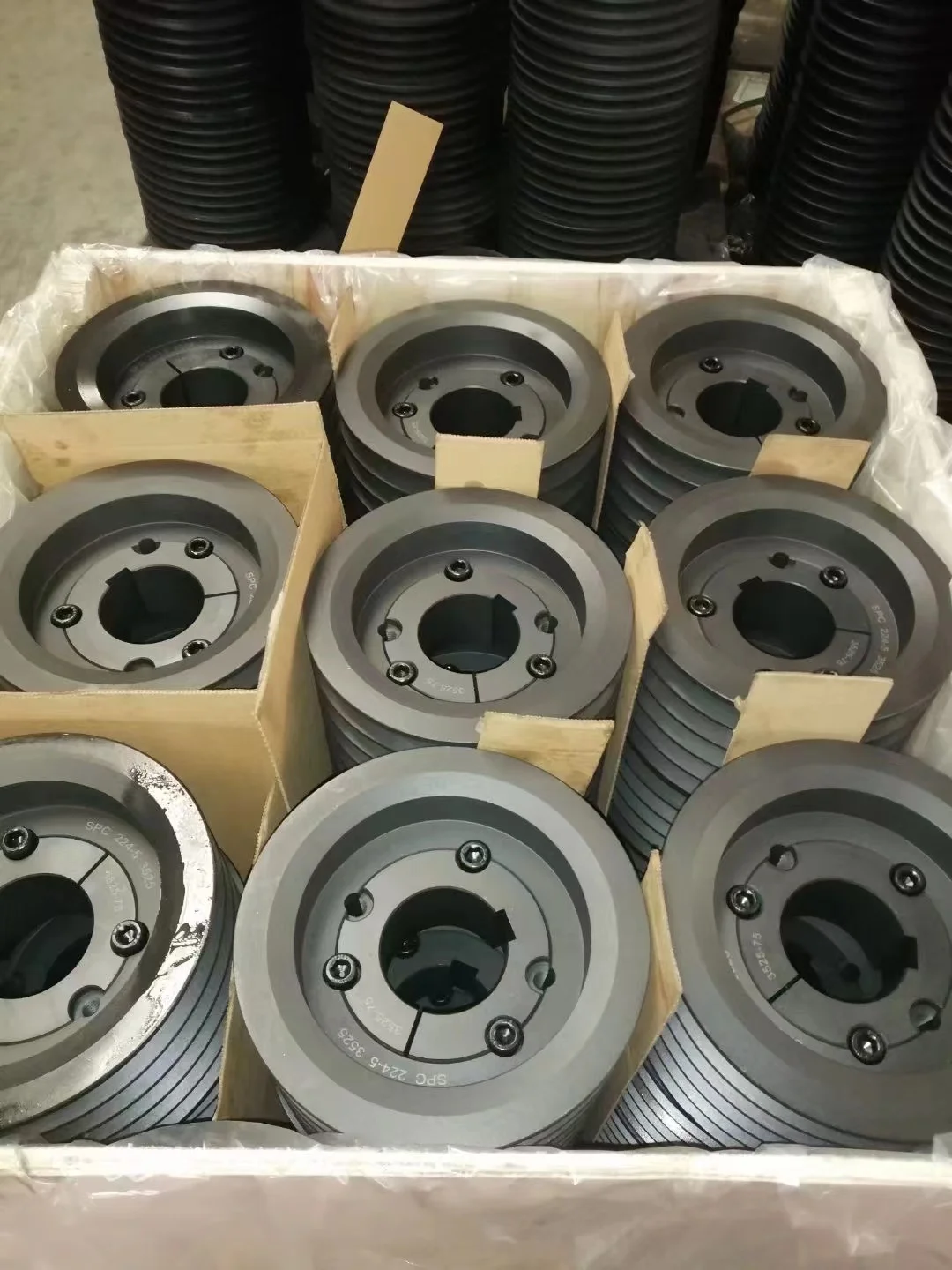 SPZ/SPA/SPB/SPC Pulley Type c Inch Single Diameter 4 Troughs Belt Pulley