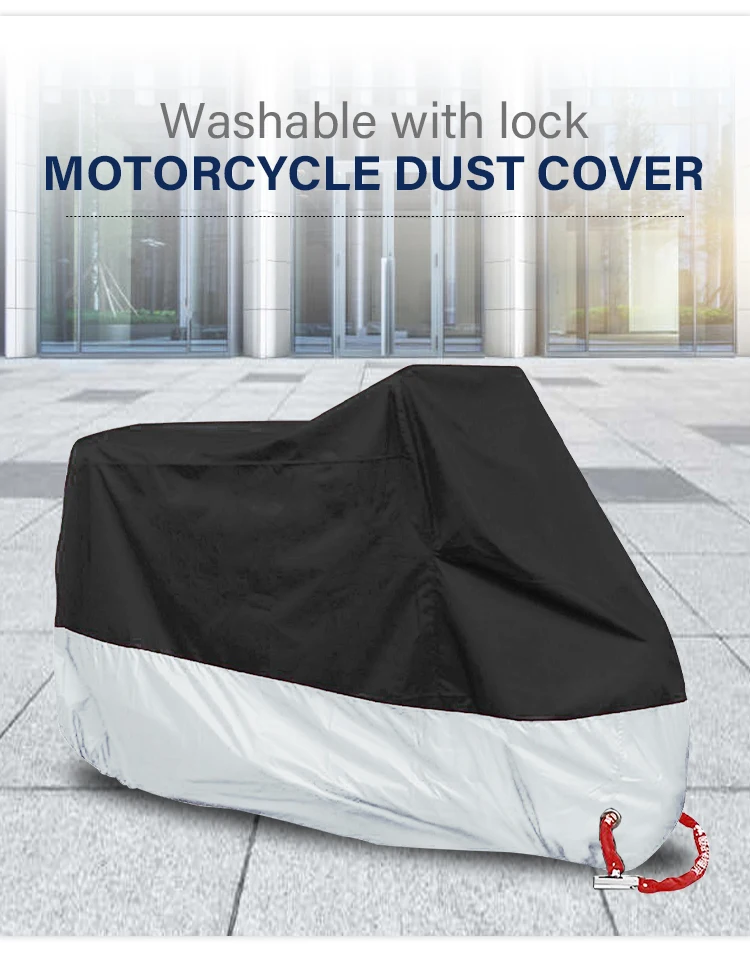 All Season Universal Waterproof Sun Motorbike Cover Protection