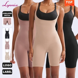 Tiktok Hot Selling Women Plus Size 5XL Slimmer Shape Wear Tummy Control High Waisted Bodysuit Seamless Shapewear Body Shaping