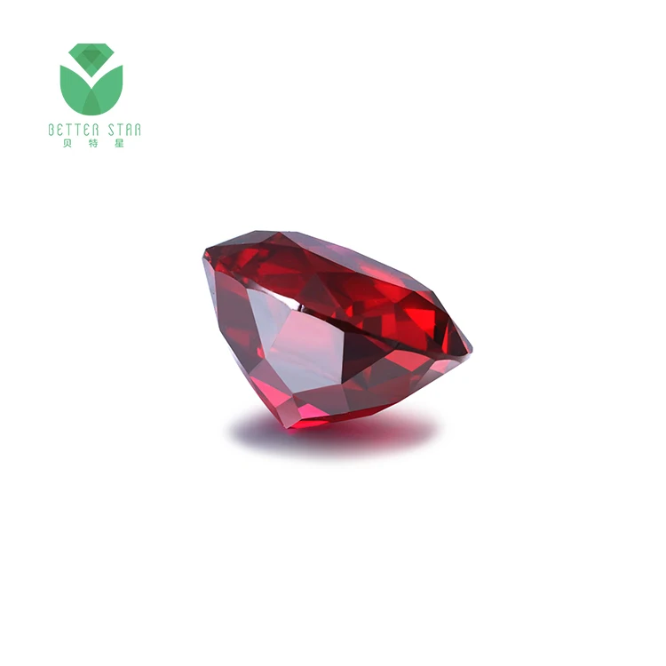 Wholesale Round Shape Loose Lab Gemstones 15 Carat Lab Grown Ruby