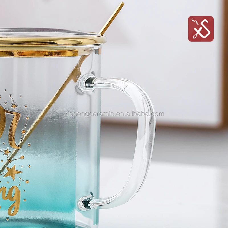 Elegance Creative Colorful 13 Oz Cheap Price Luxury High Borosilicate