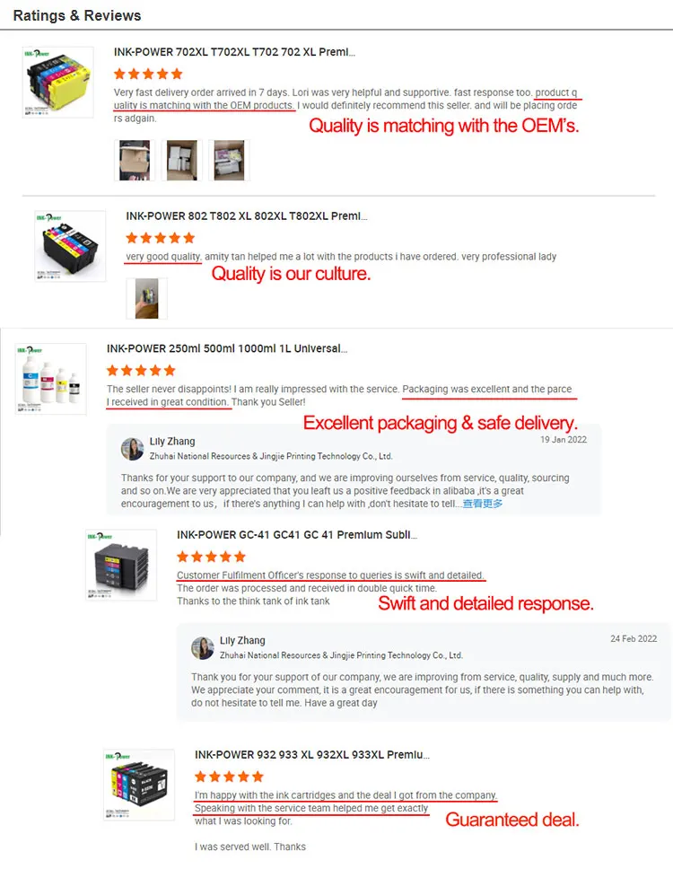 Ratings & Reviews