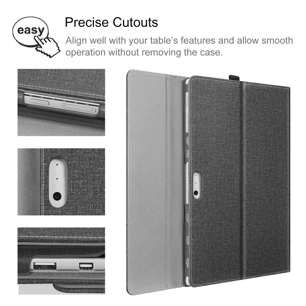 3 123 inch with pocket compatible with type cover keyboard laudtec-6