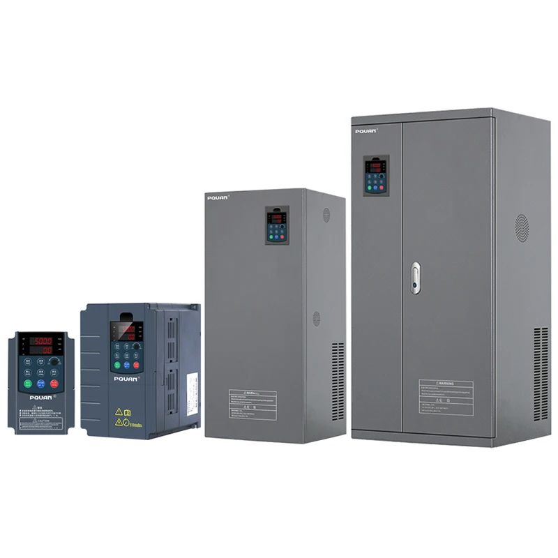 High Quality Single/Three Phase VFD 220V 380V AC Drive 630KW Variable Frequency Inverter PWM Control for AC Motor Compressor