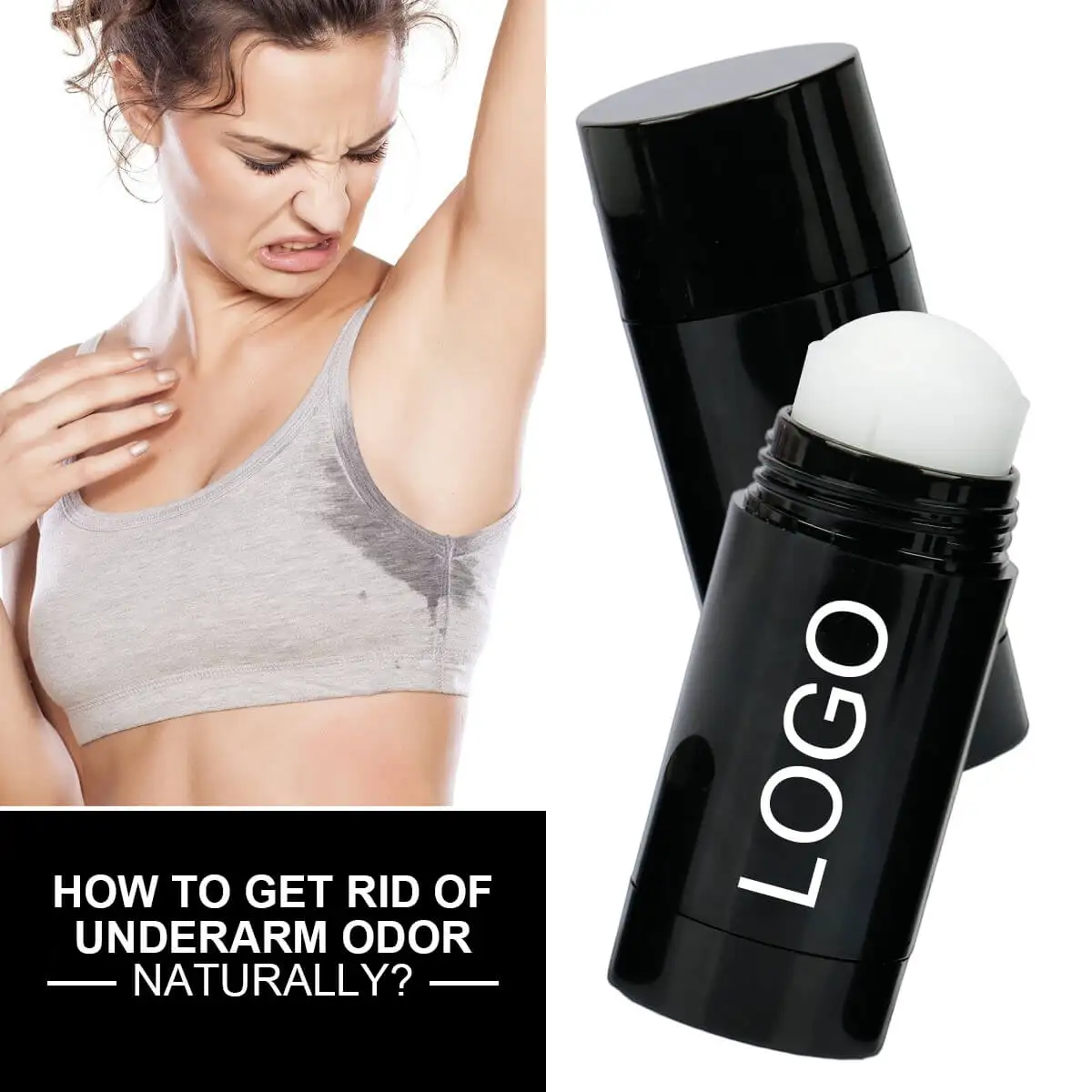 OEM/ODM антиперспирант для подмышек дезодорант-карандаш кристаллический алюм твердый парфюм снимает стойкий