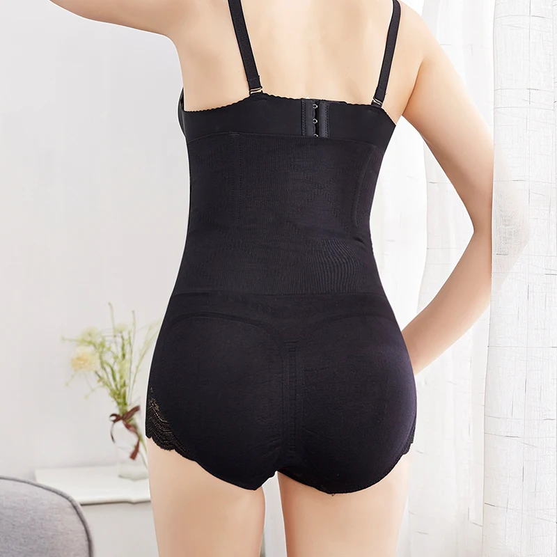 Wholesale Woman Waisted Thigh One Size Plus Fits All Polyester Corset Taille Shorts Shapewear High Waist Shaper factory