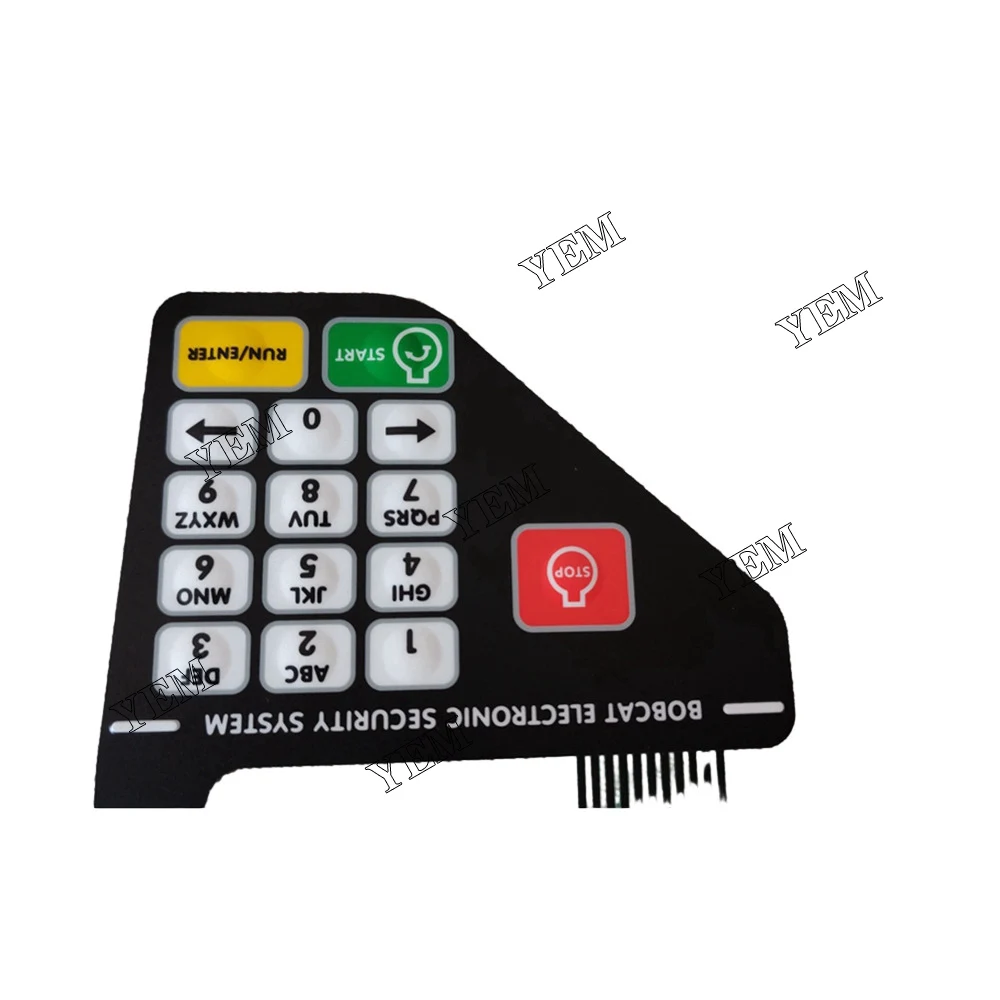 S160 S185 S300 T250 T300 Right Keyed Ignition Panel 6688404 6688403 6688403 for Bobcat Engine.