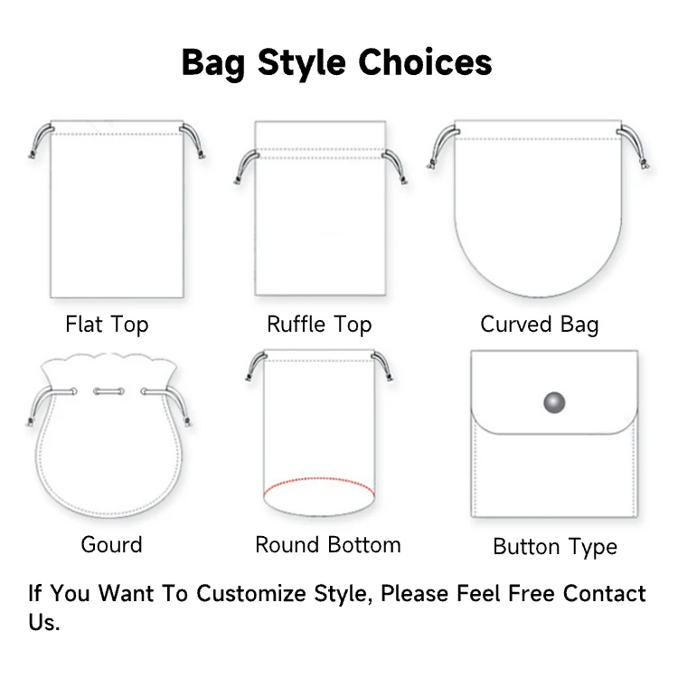 High Quality 100 Silk Drawstring Bags Black Drawstring Gift Satin Silk Bags With Logo for Clothes