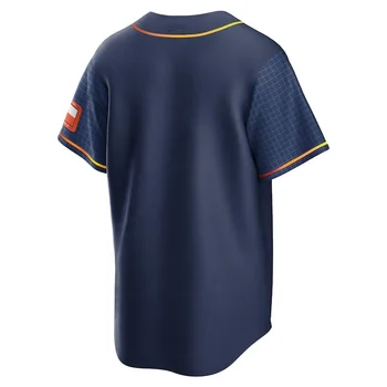 Wholesale New Stitched Space City Connect Baseball Jersey Houston Astro #27  Jose Altuve #44 Yordan Alvarez Top Embroidery Jersey From m.