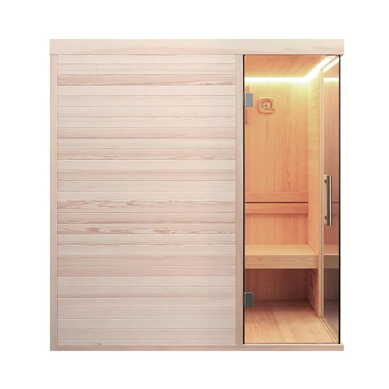 Hydrorelax Home Outdoor Sauna Wooden Dry Steam Room Essential For