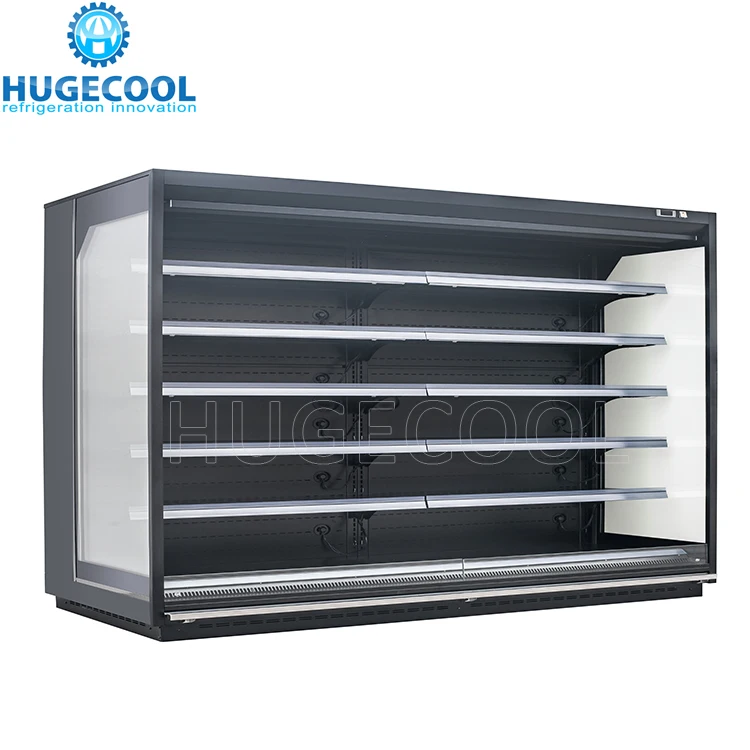 スーパーマーケット用マルチデッキ冷蔵ショーケース冷凍庫