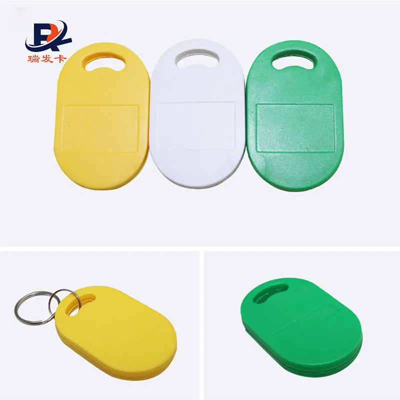 RFID Keychain NFC Key Fob Tag EM4200 RFID Keyfob Double Chip for Door Access Custom
