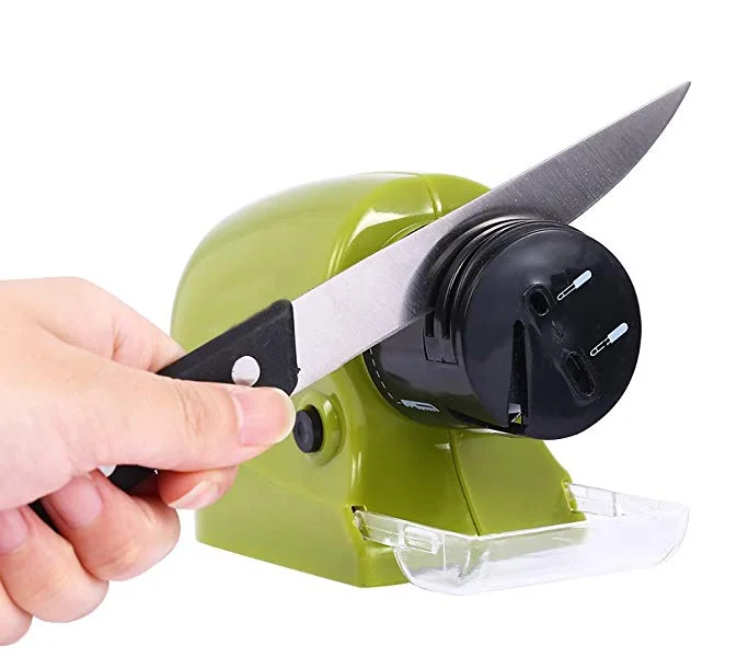 Electric Knife Sharpener Automatic Sharp Motorized Grindstone Sharpening  Tool