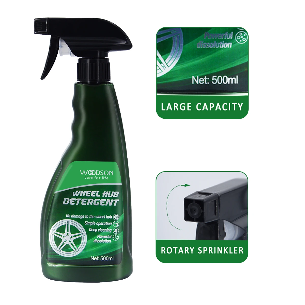 Oem Professional Car Wash Cleaning Products Auto Wheel Cleaning Agent