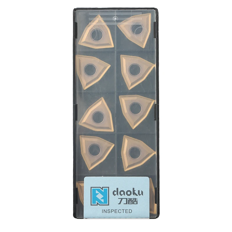 KKDAOKU CNC Machine Inserts PVD Coated Carbide Inserts for Stainless Steel WNMG080404 DK8060B OEM Customizable supplier