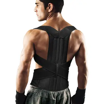 Shoulder Back Support Waist Brace Medical Unisex  Neoprene Posture Corrector for Hunchback