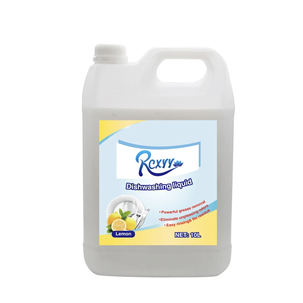 10L private label food grade High Efficiency removal grease eco-friendly Dishwasher Liquid detergent
