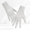 Acabado de gel antideslizante para mujer - Dedo completo [Gris claro]
