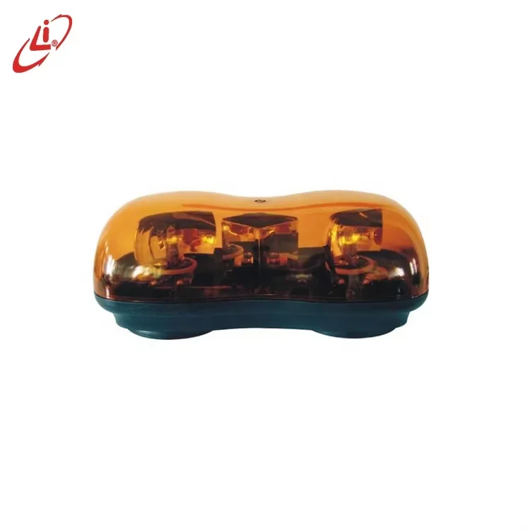 شريط إضاءة تحذيرية برتقالية صغيرة جدًا من LYAF للتصدير، الموديل LTF-D909A، لتركيبها على سقف السيارة، وتشمل مصابيح LED برتقالية للاستخدام الطارئ في شاحنات الجرافة والمركبات التحذيرية