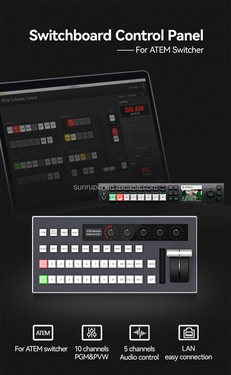 High Professional Ndi Joystick Controller Ndi Ptz Keyboard Joystick Controller For Live