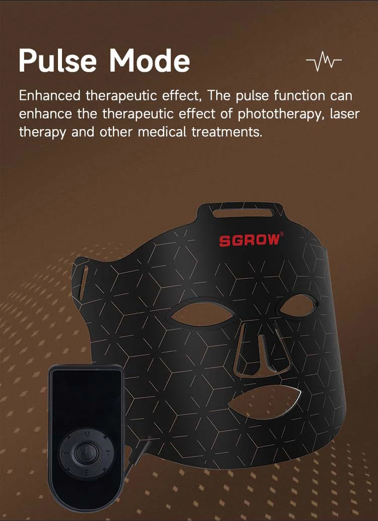 Led Light Therapy Mask Near Infrared And Red Light Therapy Mask Devices