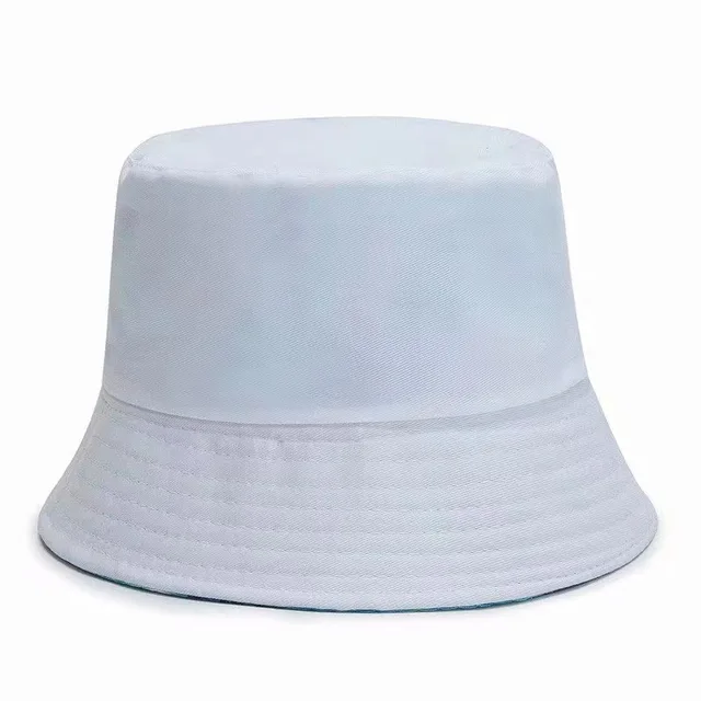 Wholesale bucket hats unisex plain color cotton blank custom logo sunscreen fishmen hat