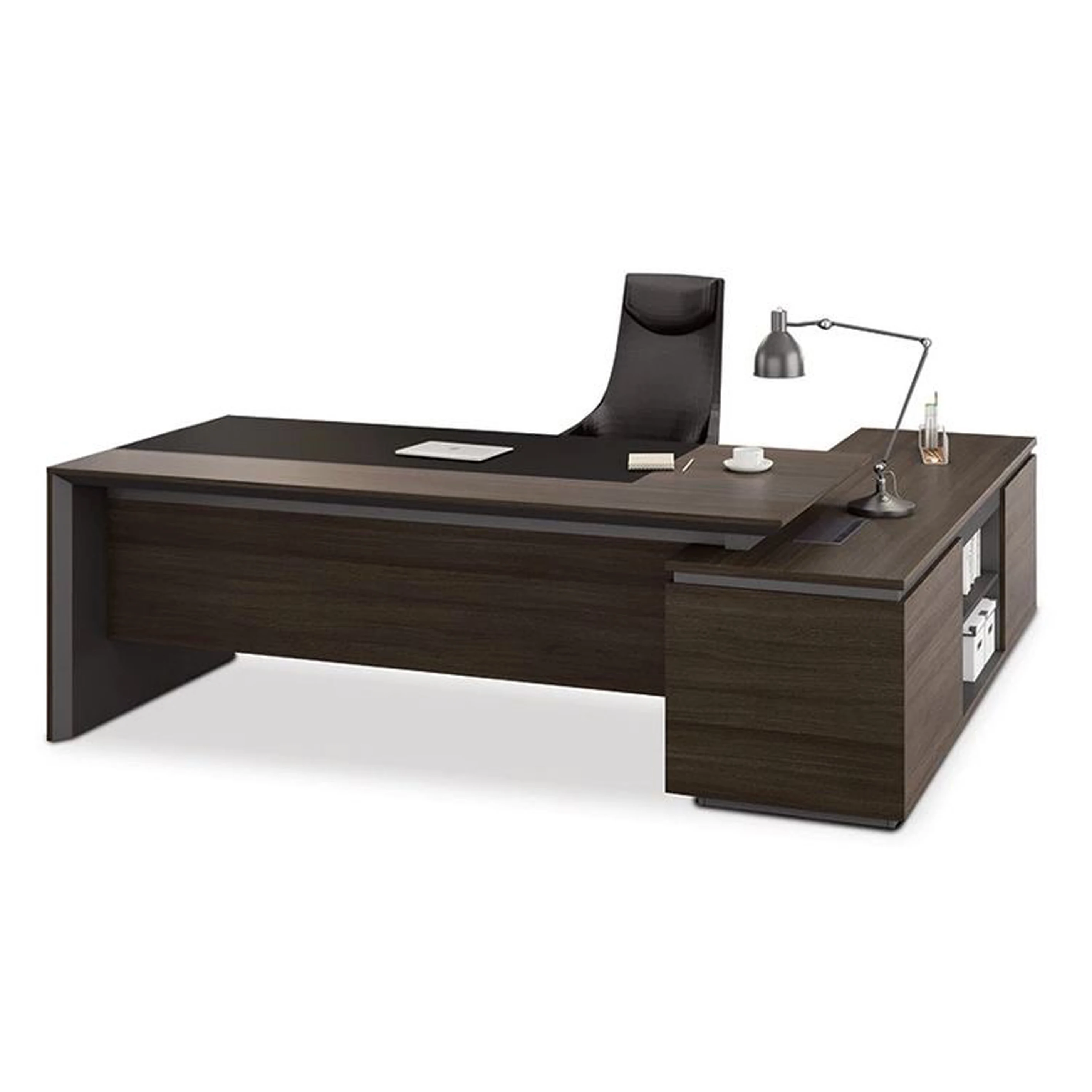 Wood Computer Table Design Executive Wood Office Furniture Desk CEO Boss Manager Office Table Executive Office Desk Table