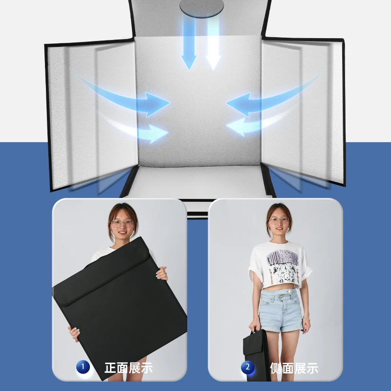 40cm Foldable for Softbox Lightbox Product Photography Shooting Tent Studio Lighting Accessory for Photo Studios