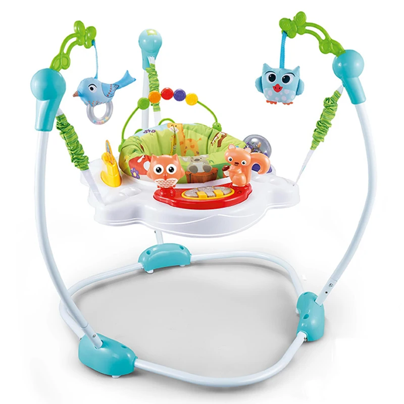 Пластиковый детский стул для прыжков с подсветкой и