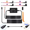 MINI straight connector with TYPEC adapter cable kit