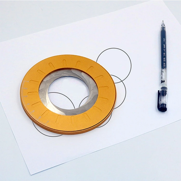 Circle Drawing Maker Aluminum Alloy Circle Template Adjustable Circle  Drawing Tool Round Circle Template Tool Ring Circle Making -  Hong Kong