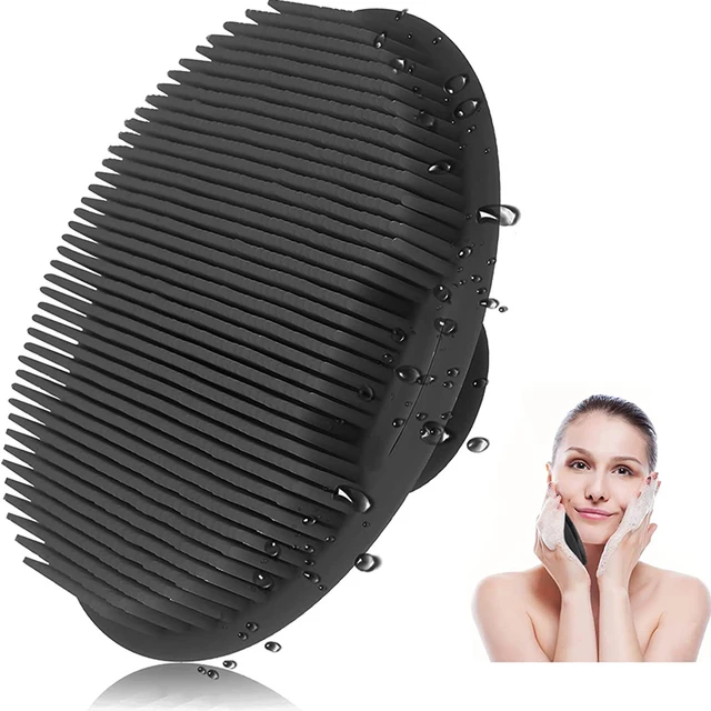 Home Face Care Deep Cleaning Exfoliating Facial Brush  Facial Cleansing Brush Silicone Face Brush