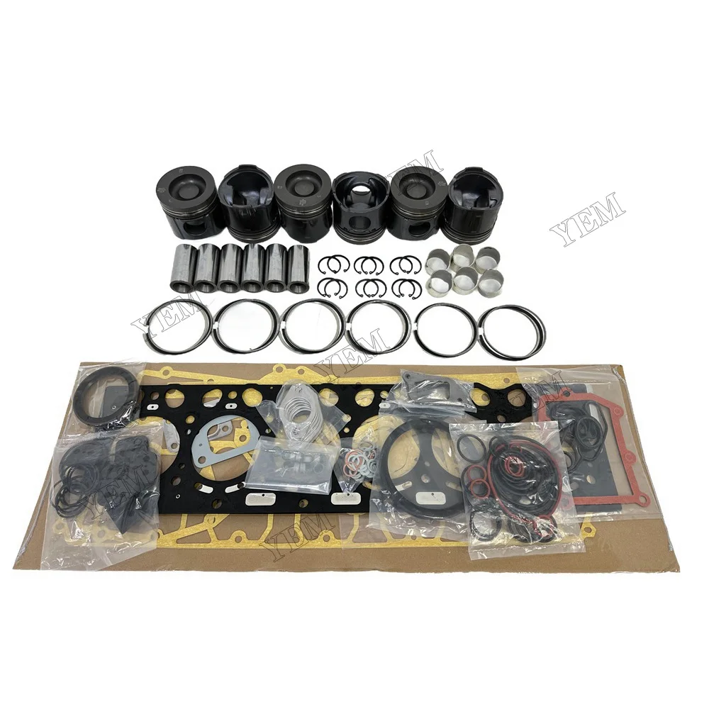 Stock Complete Rebuild Kit With Piston Ring Gaskets Suitable for Volvo D6D High Performance Engine Parts 3